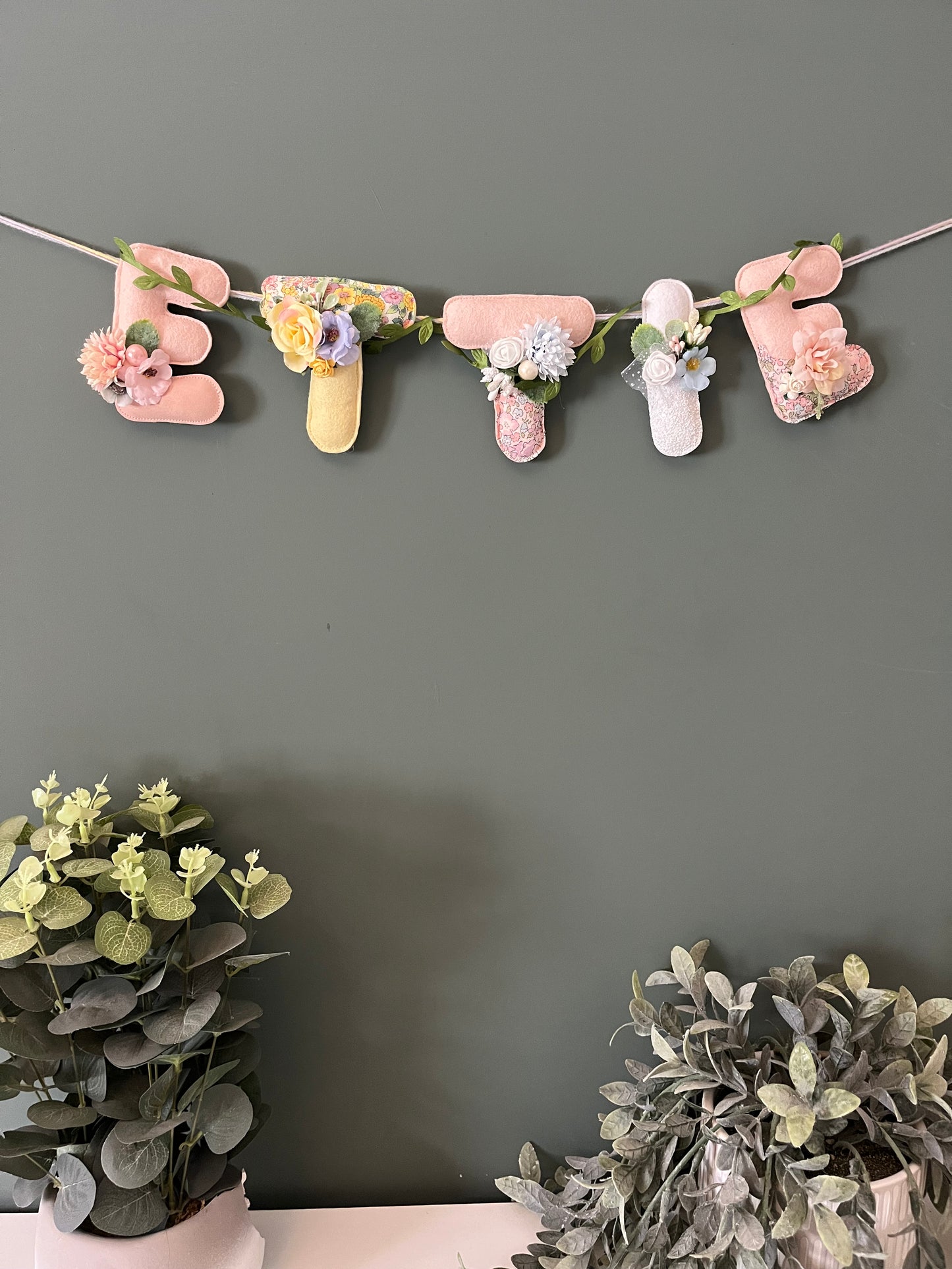 Flower Name Garland