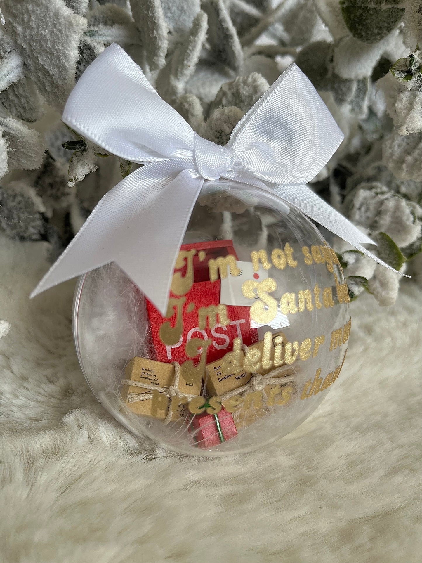 Postie Christmas Bauble