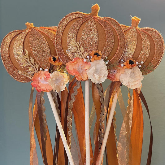 Halloween Floral Pumpkins