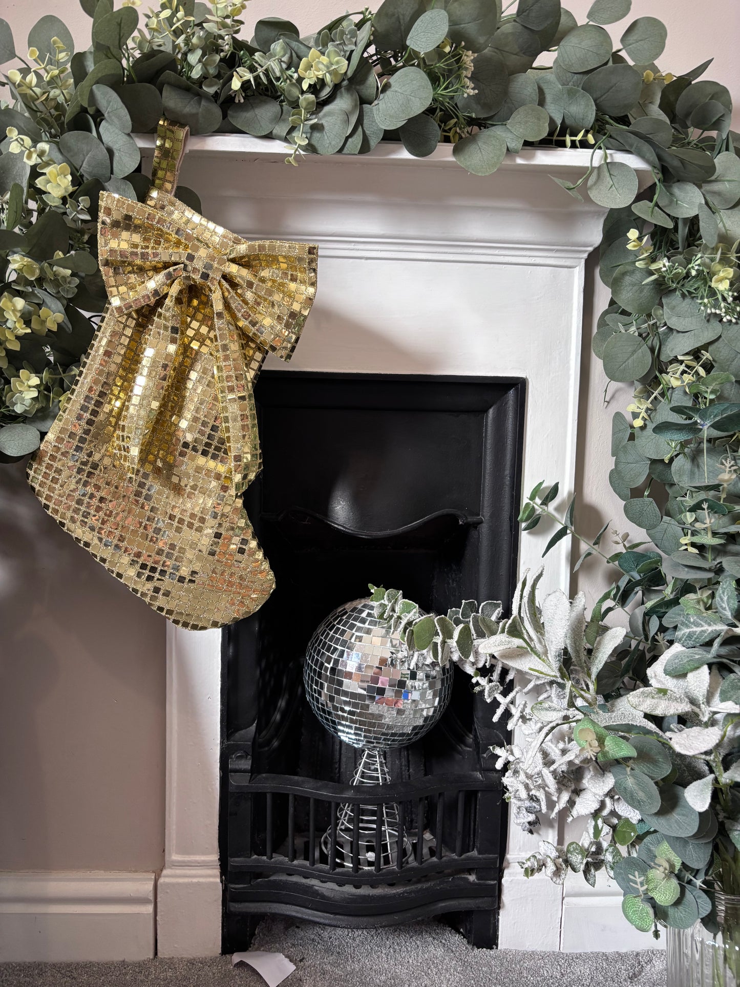 Disco Ball Christmas Stockings