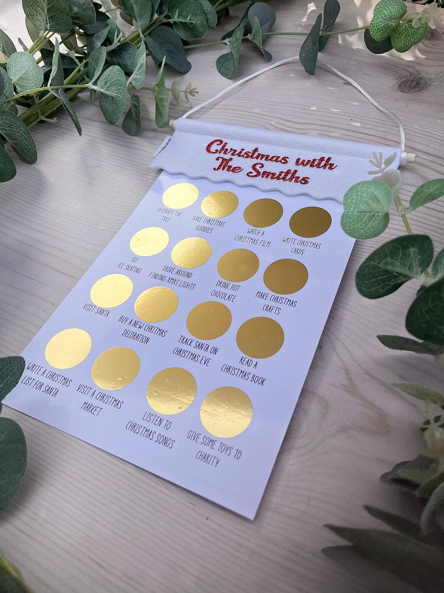 Fabric Magnetic Frame and Scratch Poster