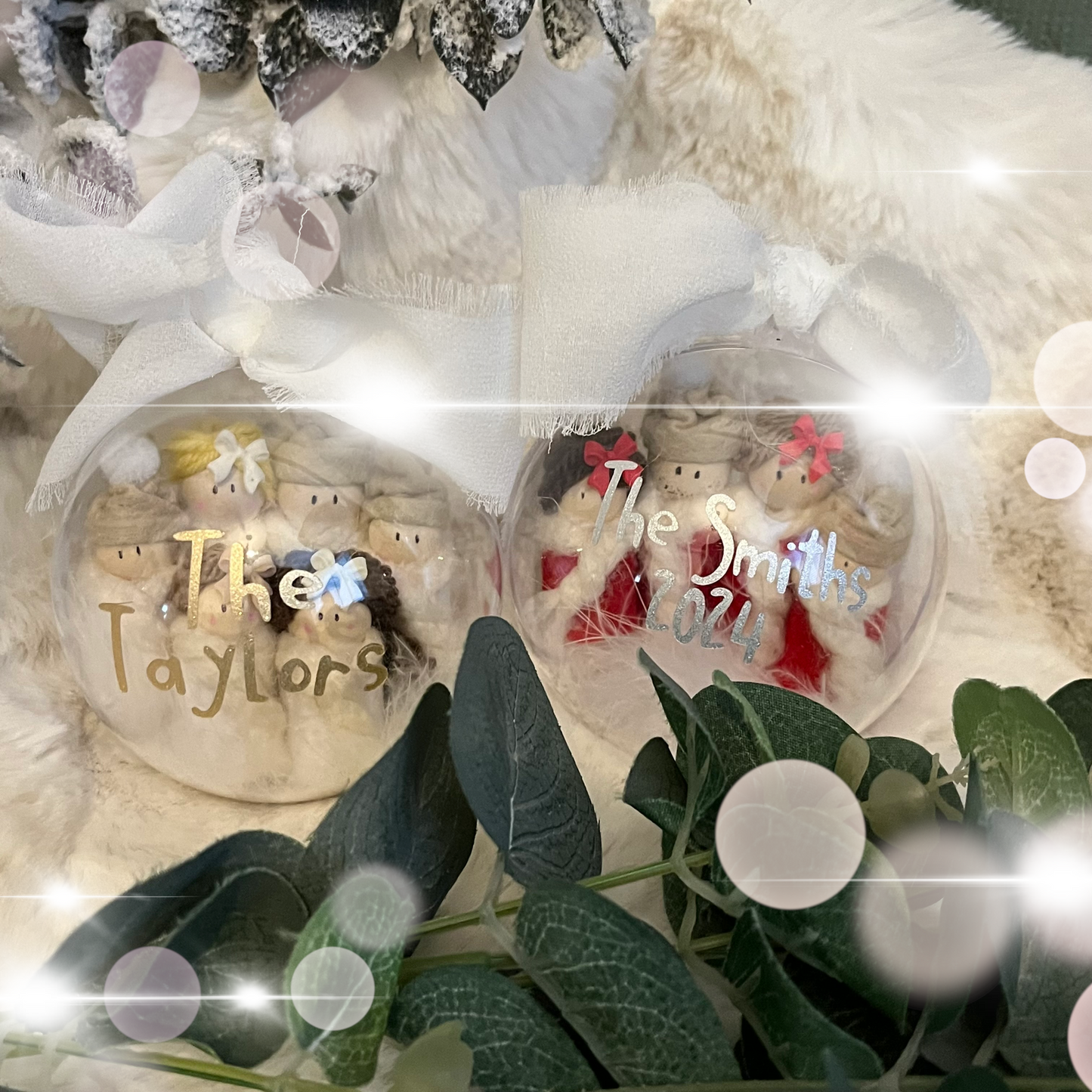 Family Personalised Baubles