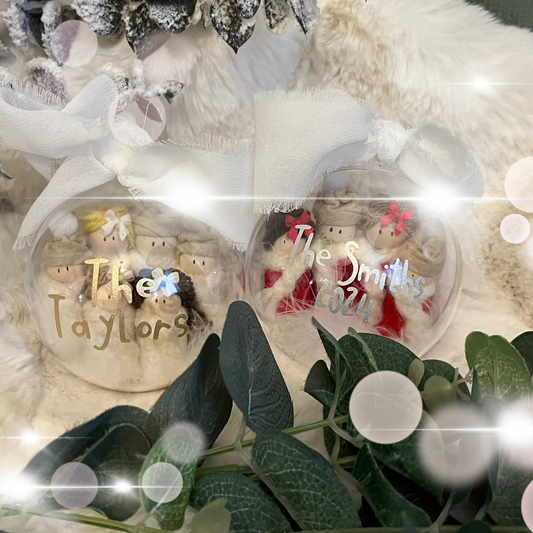 Family Personalised Baubles