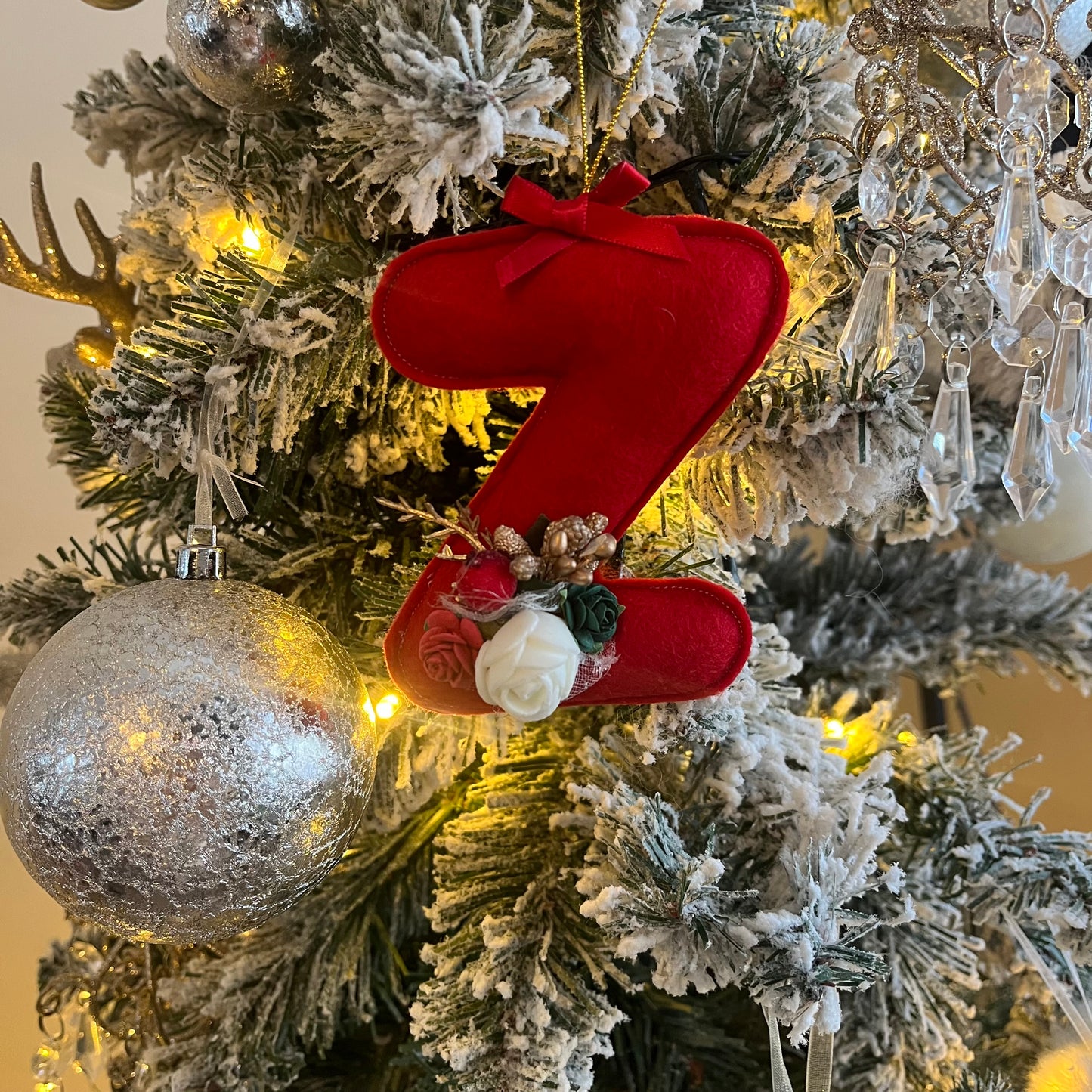 Initial Christmas Decoration