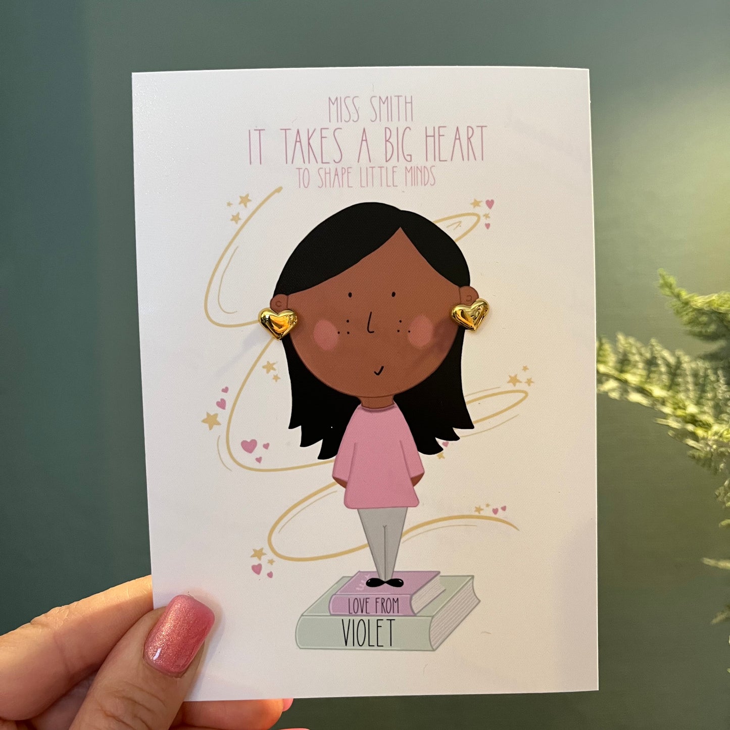 Teacher Earring Gift Card