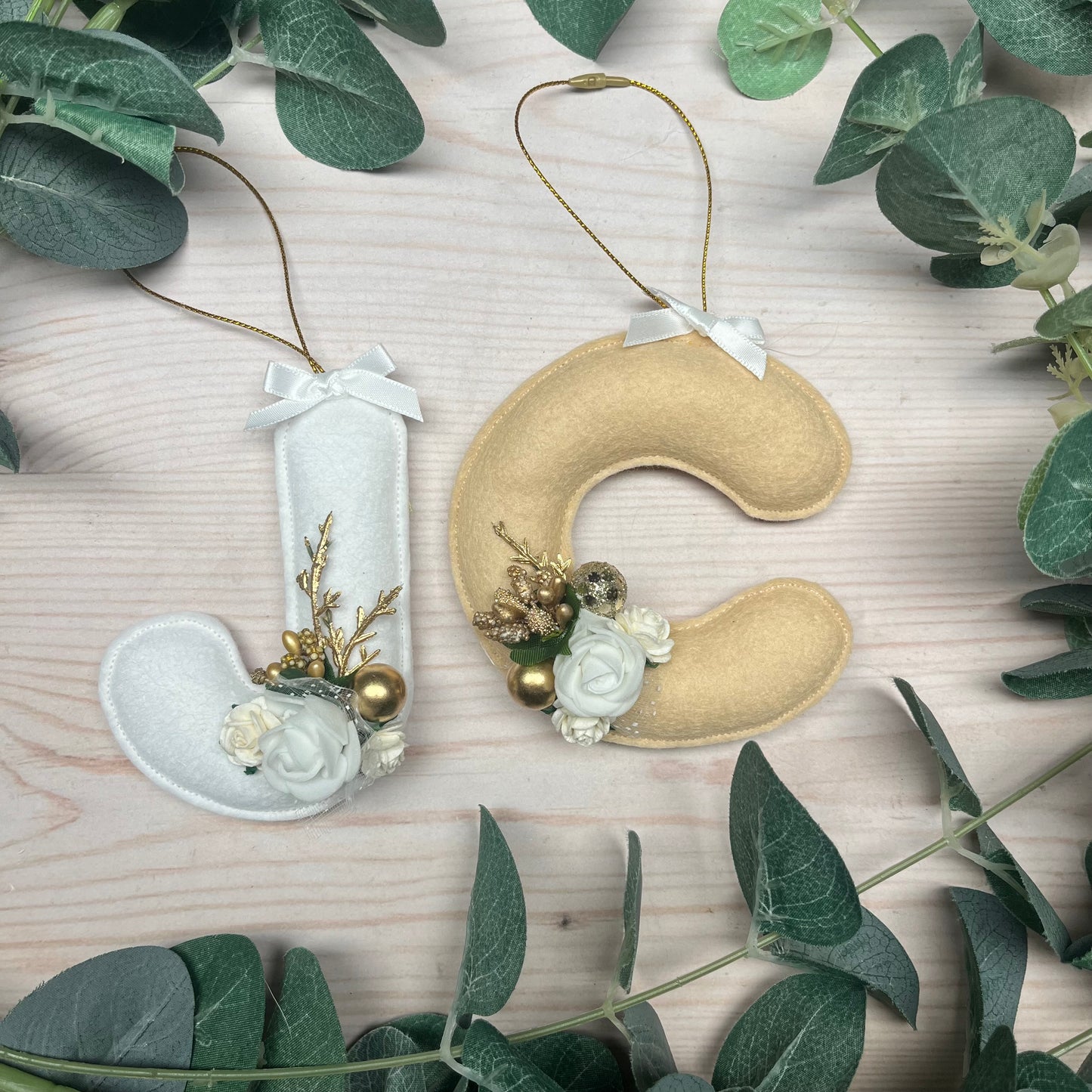 Initial Christmas Decoration