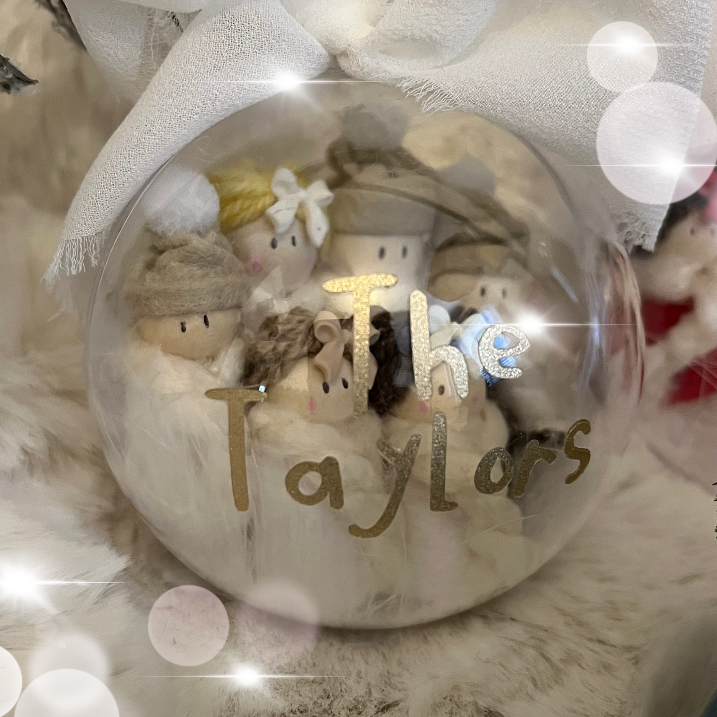 Family Personalised Baubles