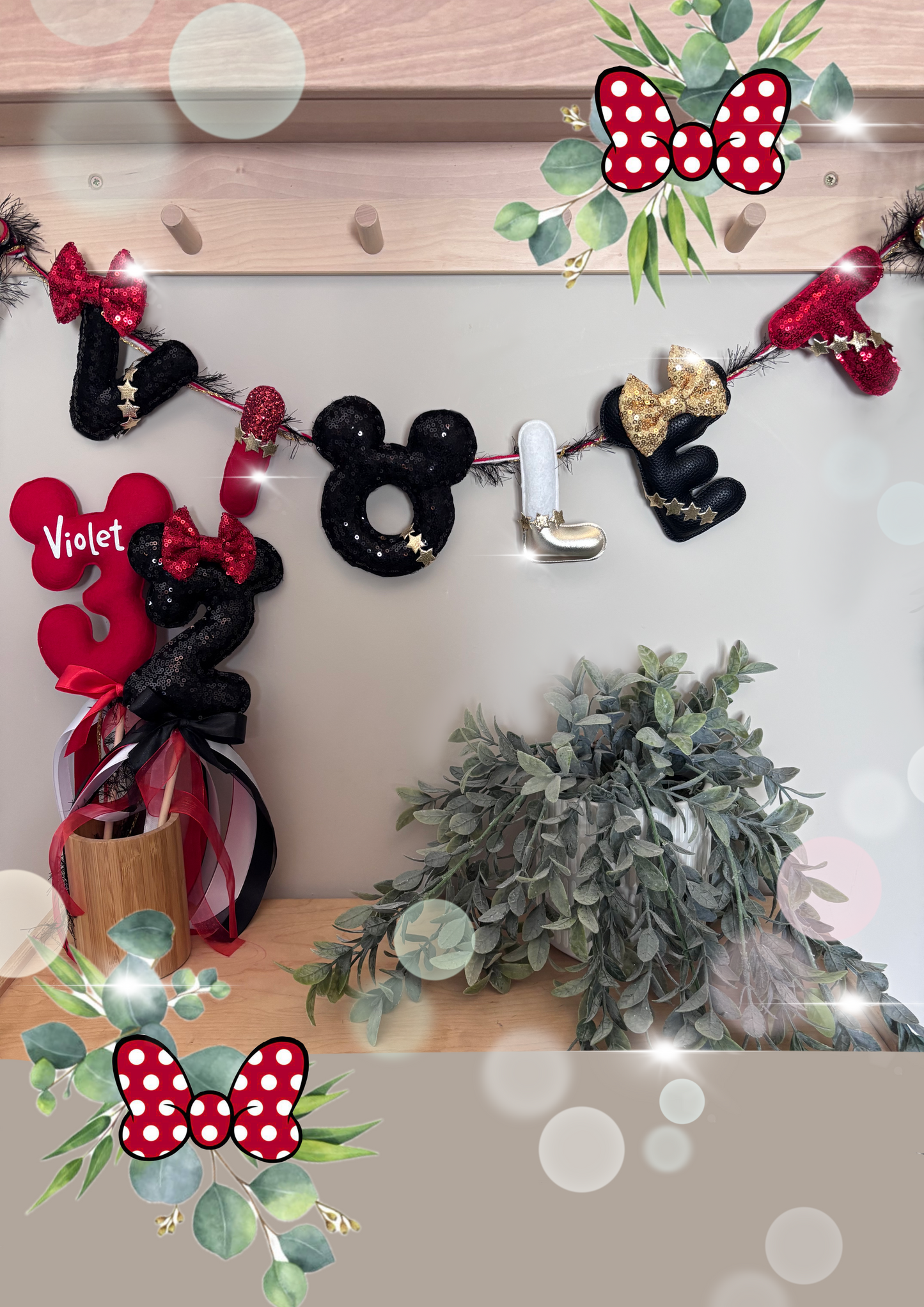 Mouse Ear Garland