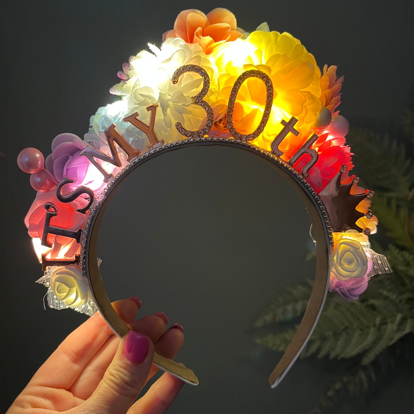 Light-Up Birthday Headband