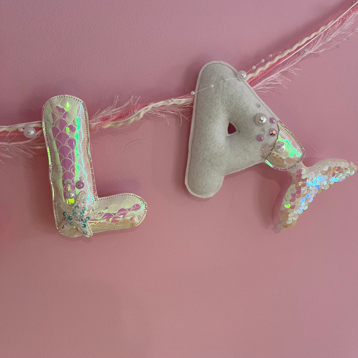 Personalised Mermaid Garland