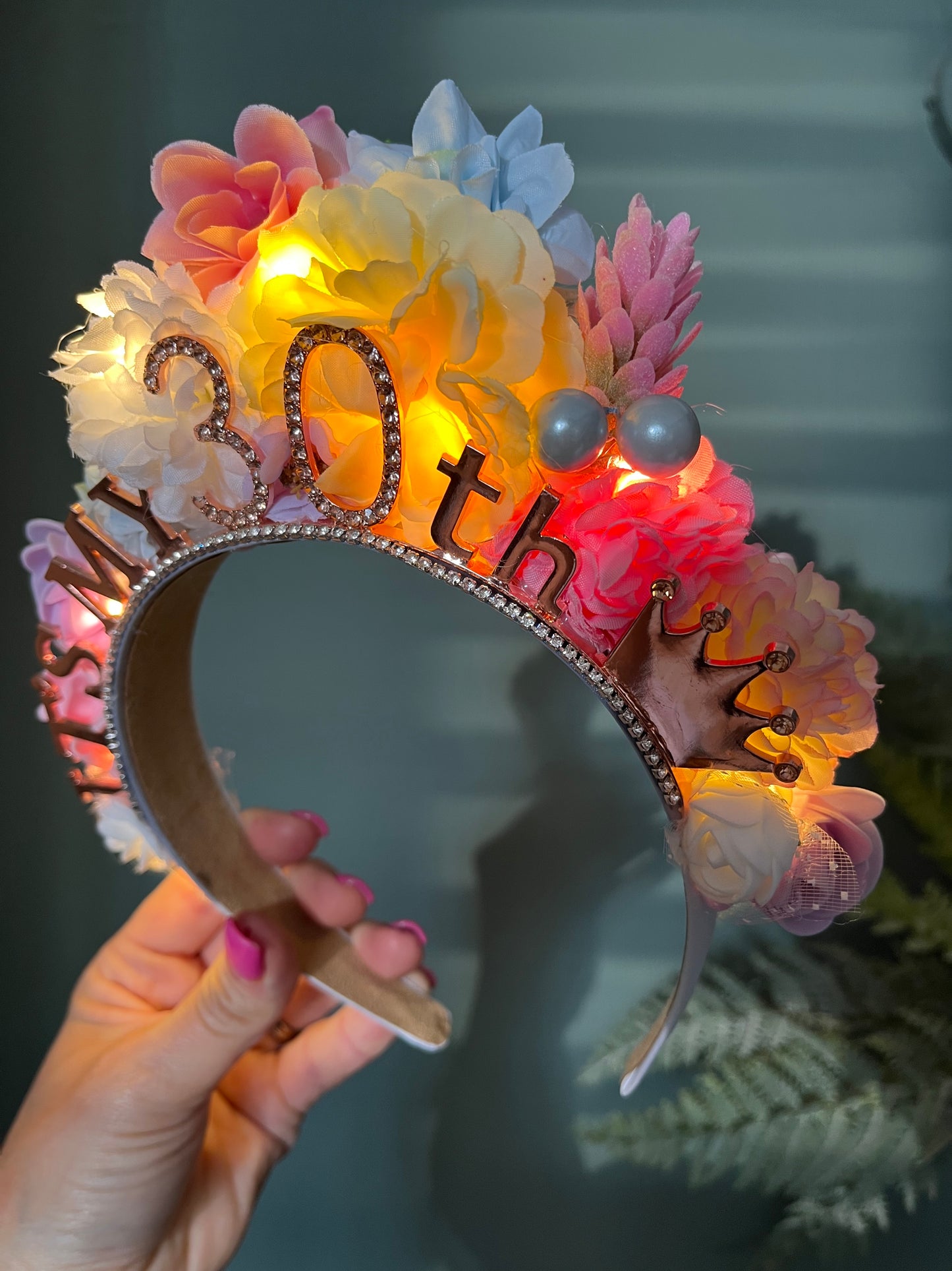 Light-Up Birthday Headband