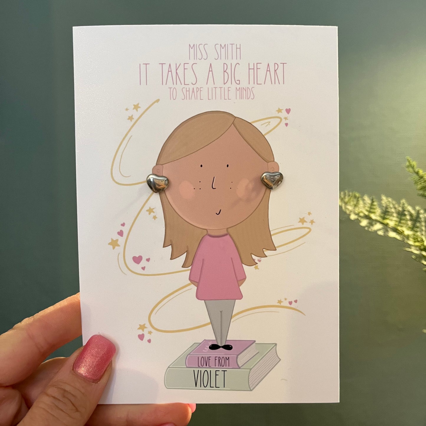 Teacher Earring Gift Card