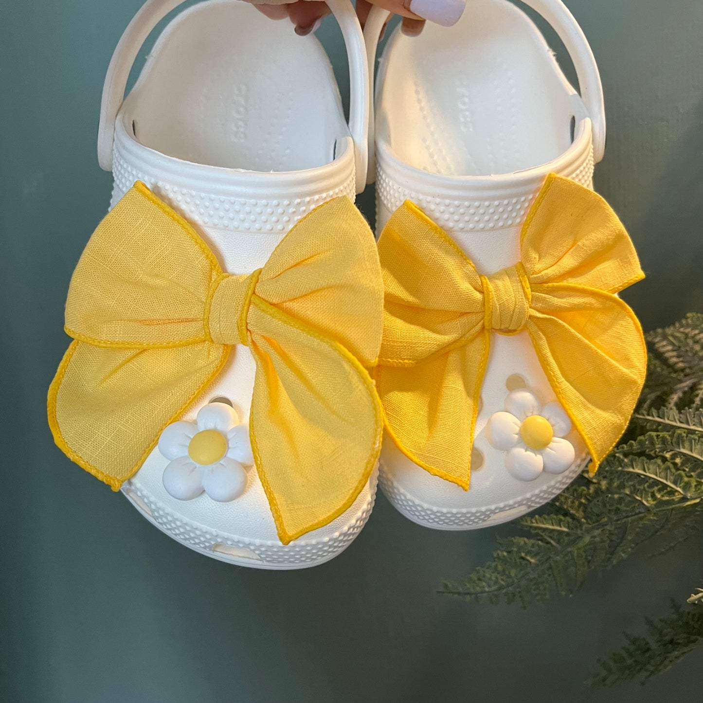 Cotton Shoe Bows