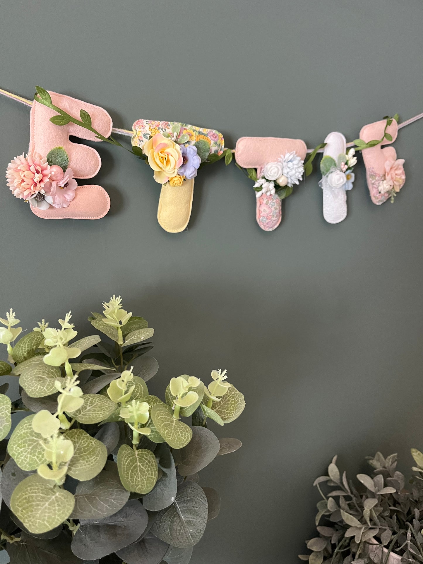Flower Name Garland