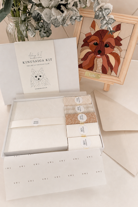 Pomeranian DIY Kinusaiga Kit