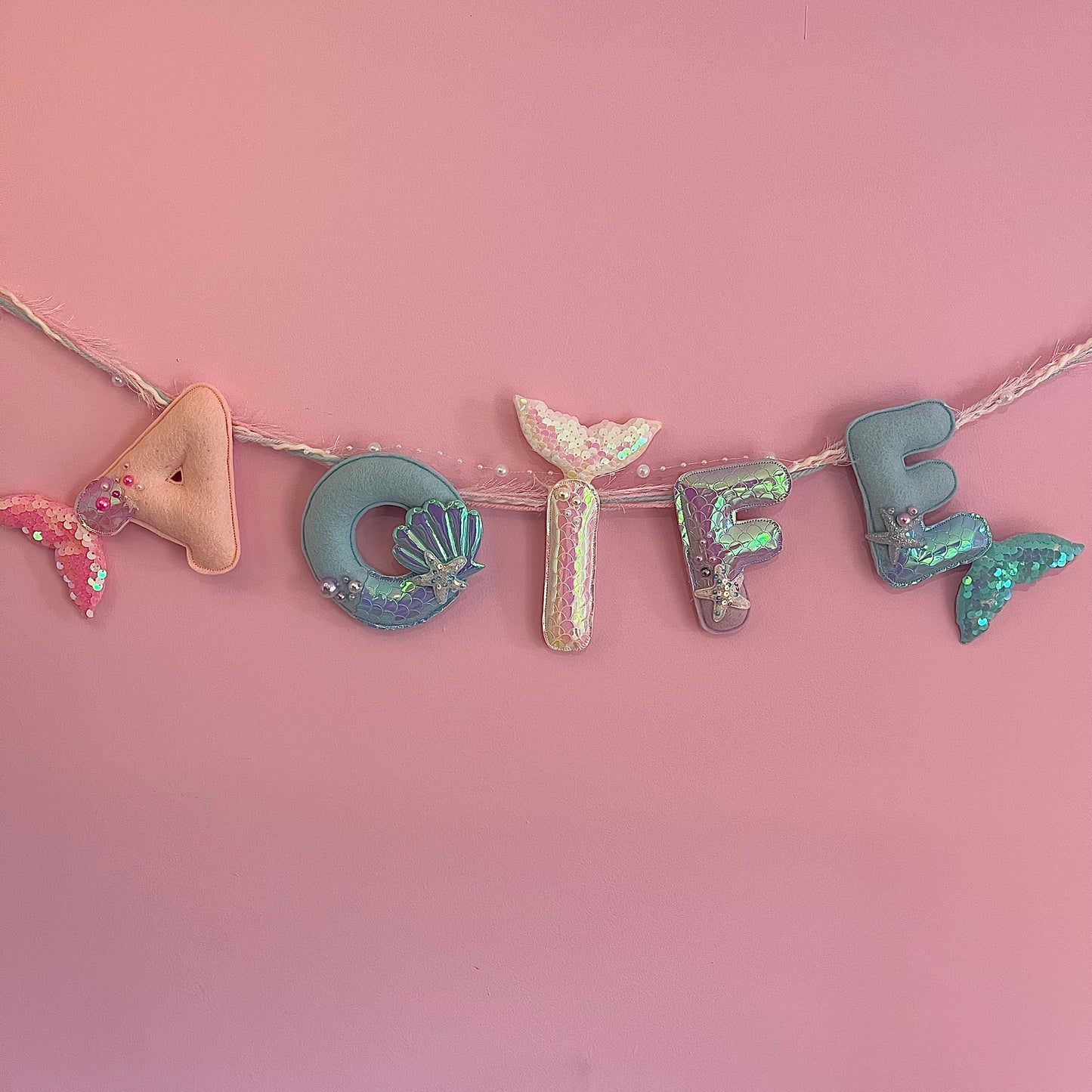 Personalised Mermaid Garland