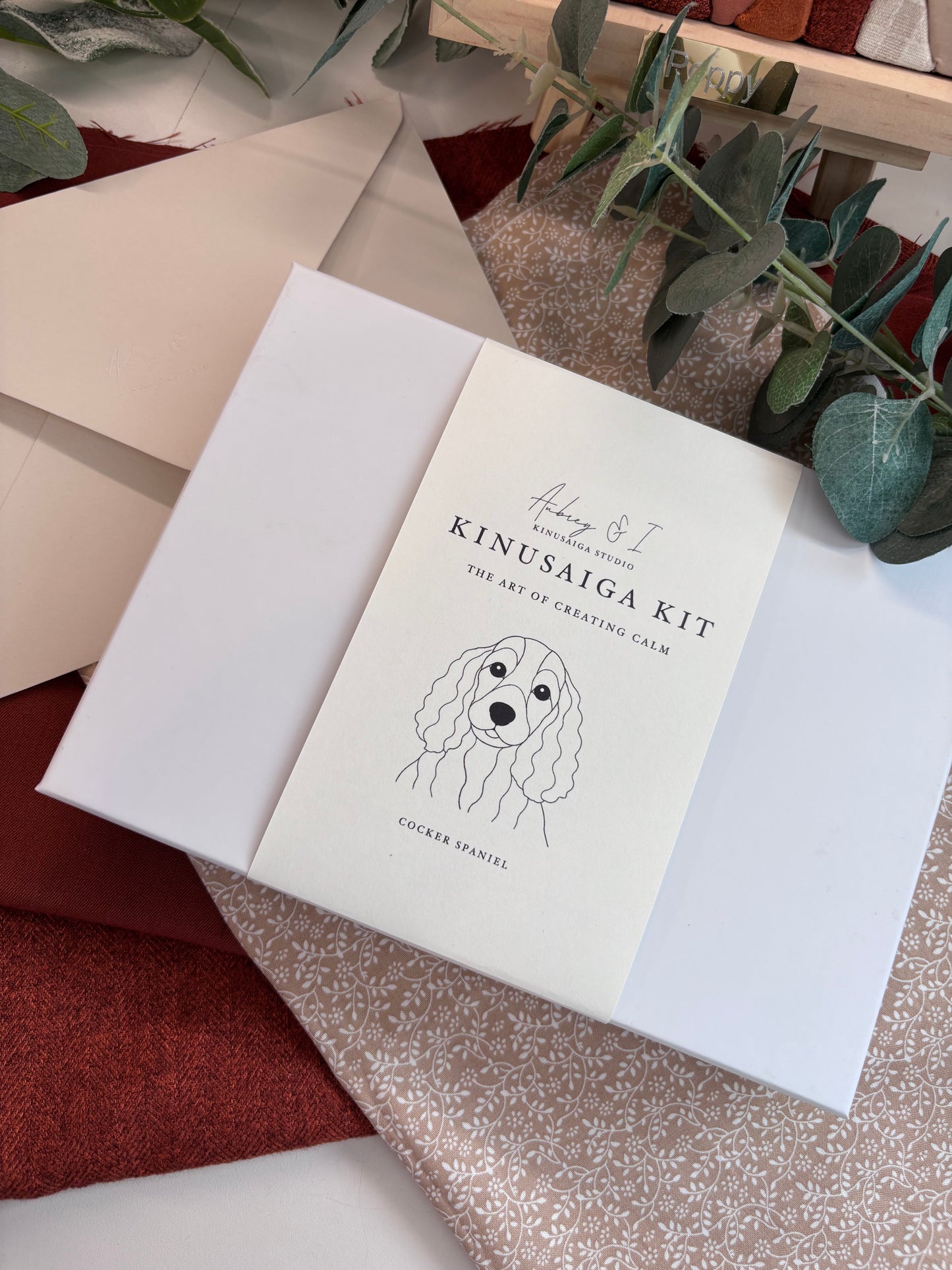 Cocker Spaniel DIY Kinusaiga Kit