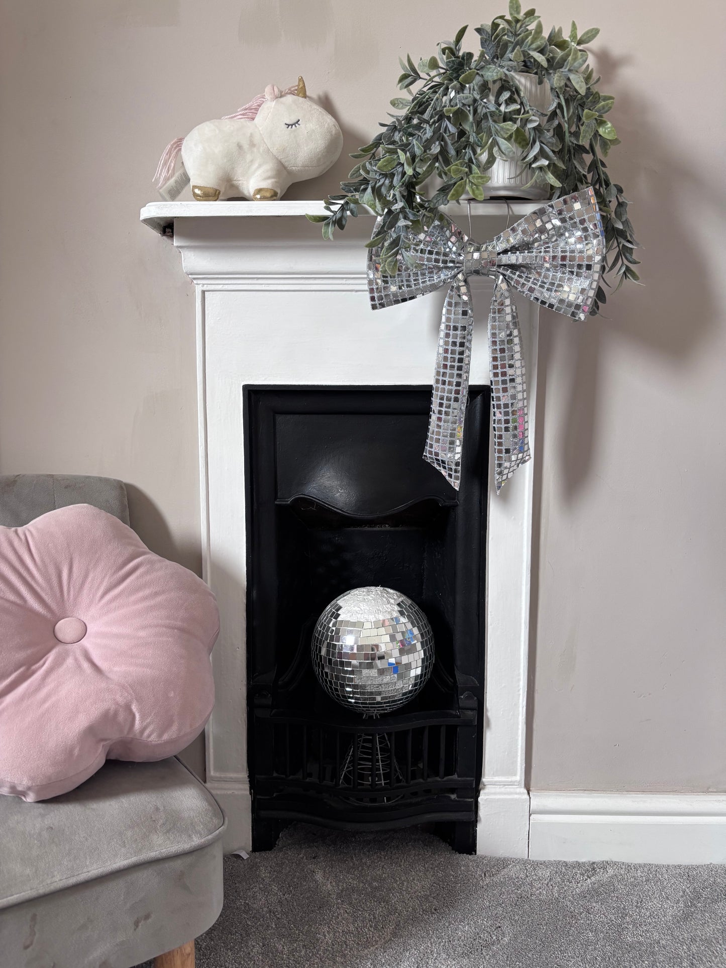 Large Disco Ball Bows
