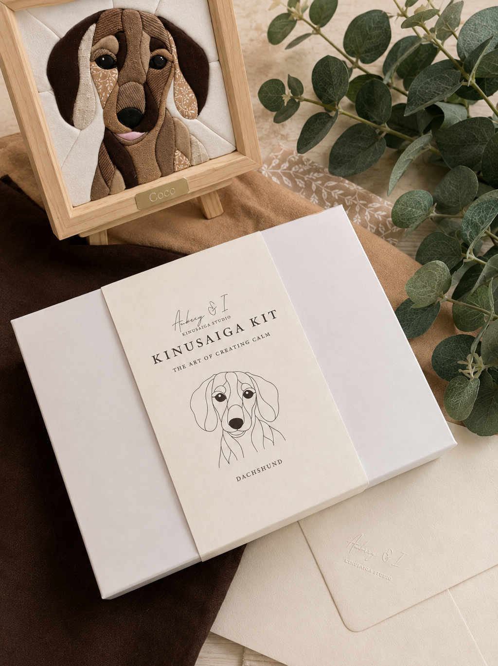 Dachshund DIY Kinusaiga Kit