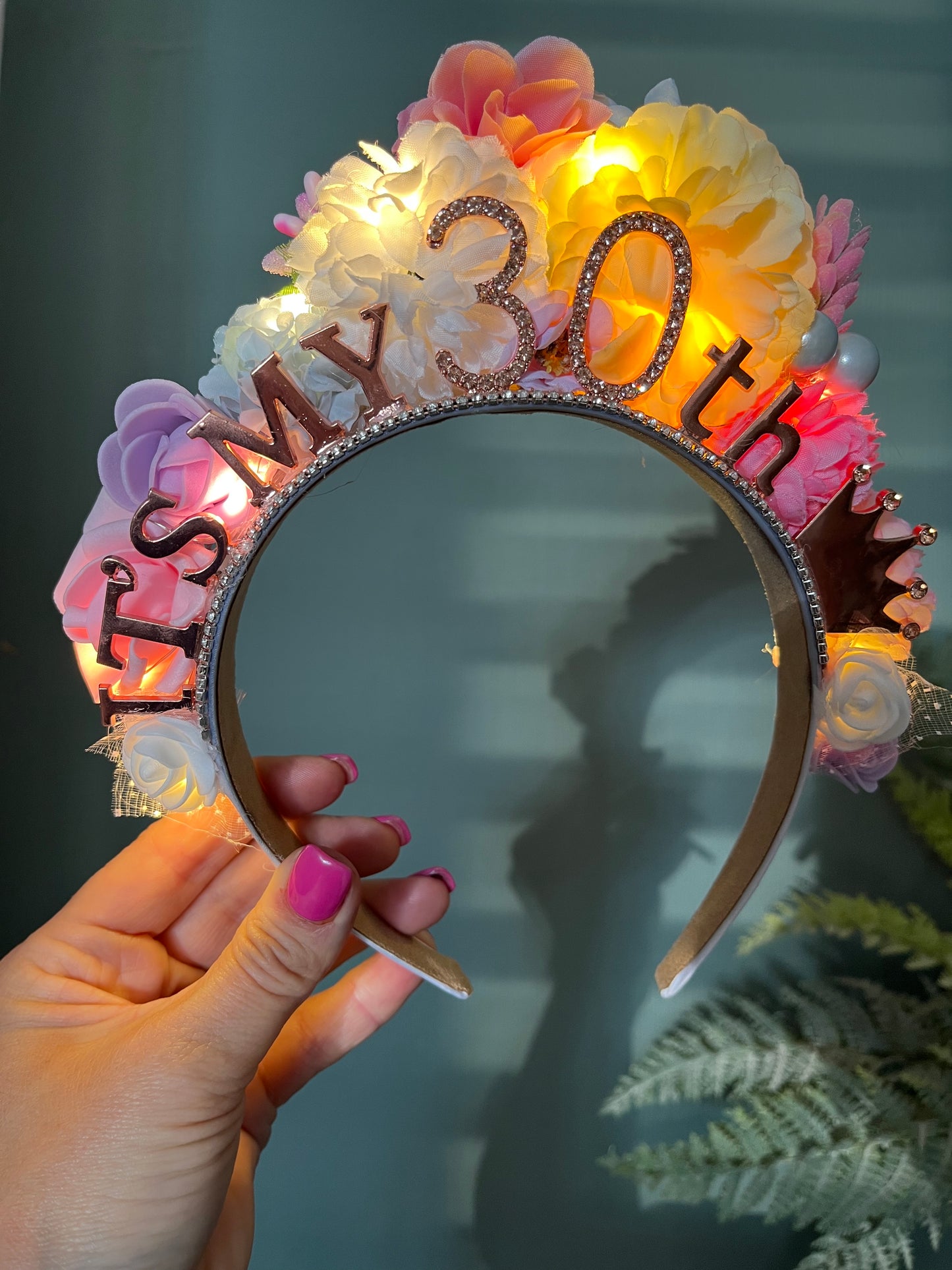 Light-Up Birthday Headband