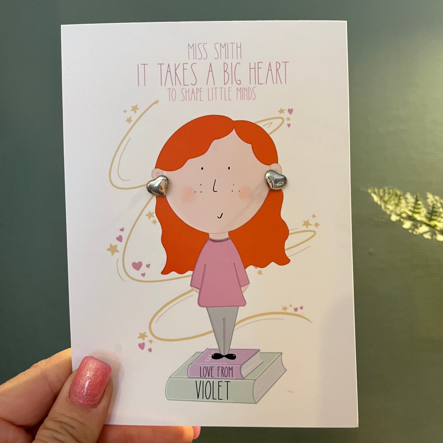 Teacher Earring Gift Card