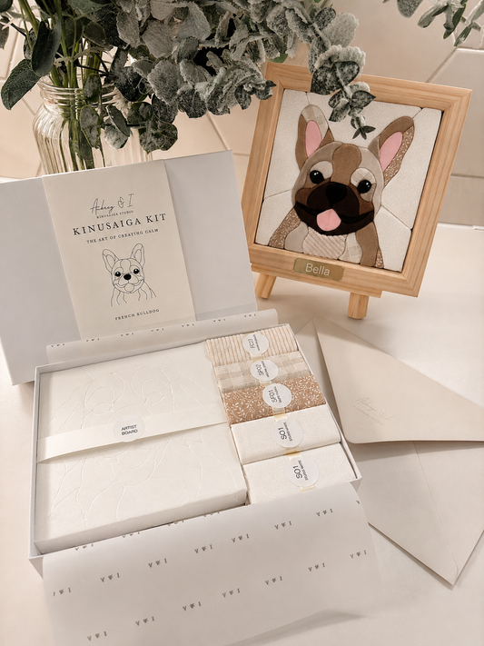 French Bulldog DIY Kinusaiga Kit