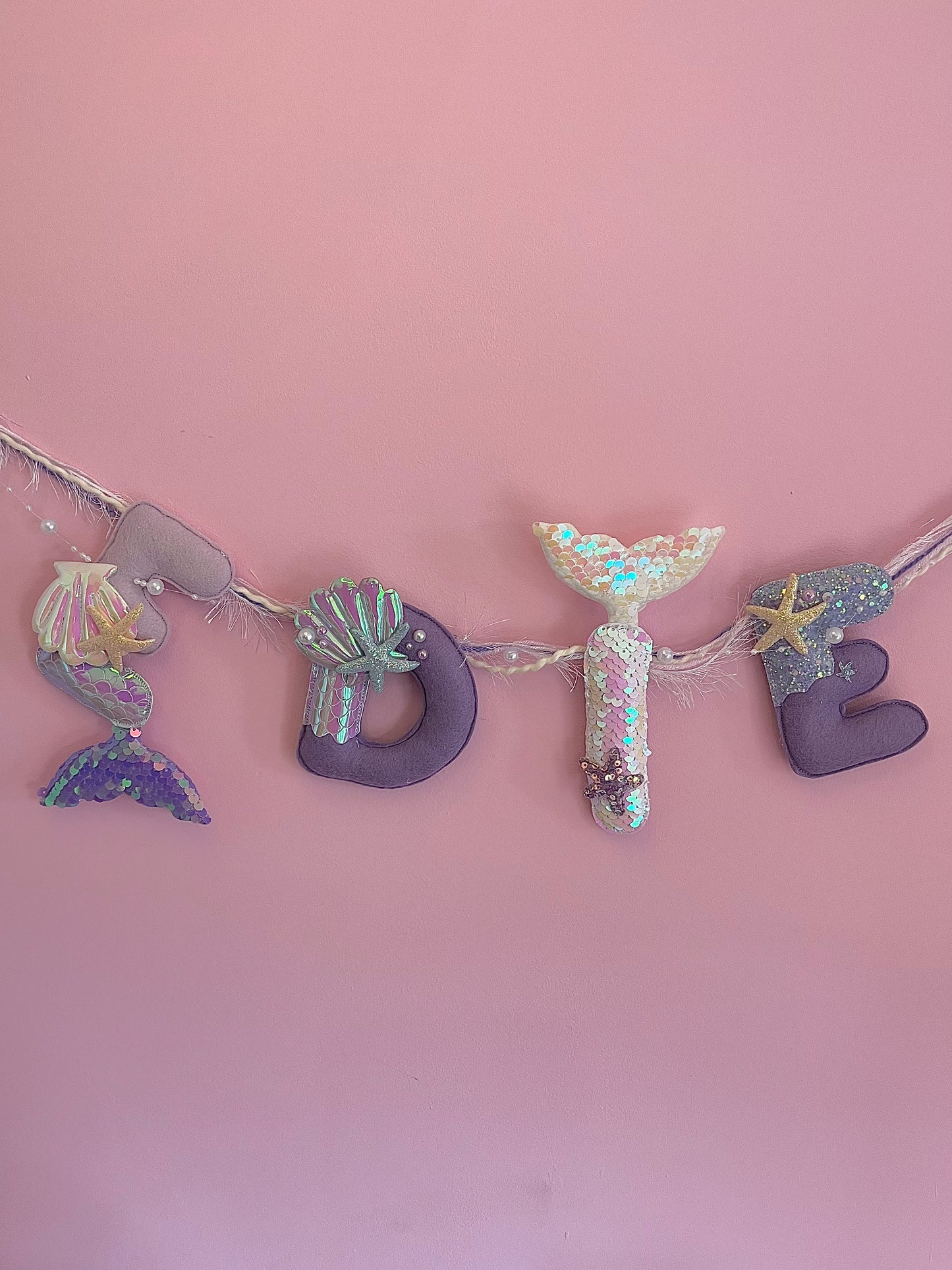 Personalised Mermaid Garland