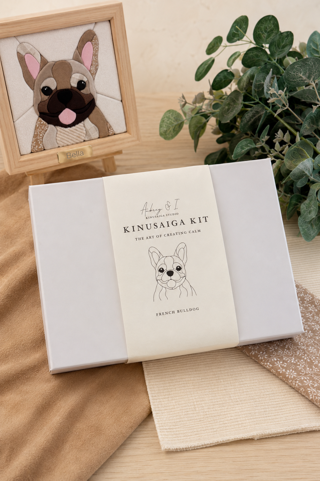 French Bulldog DIY Kinusaiga Kit