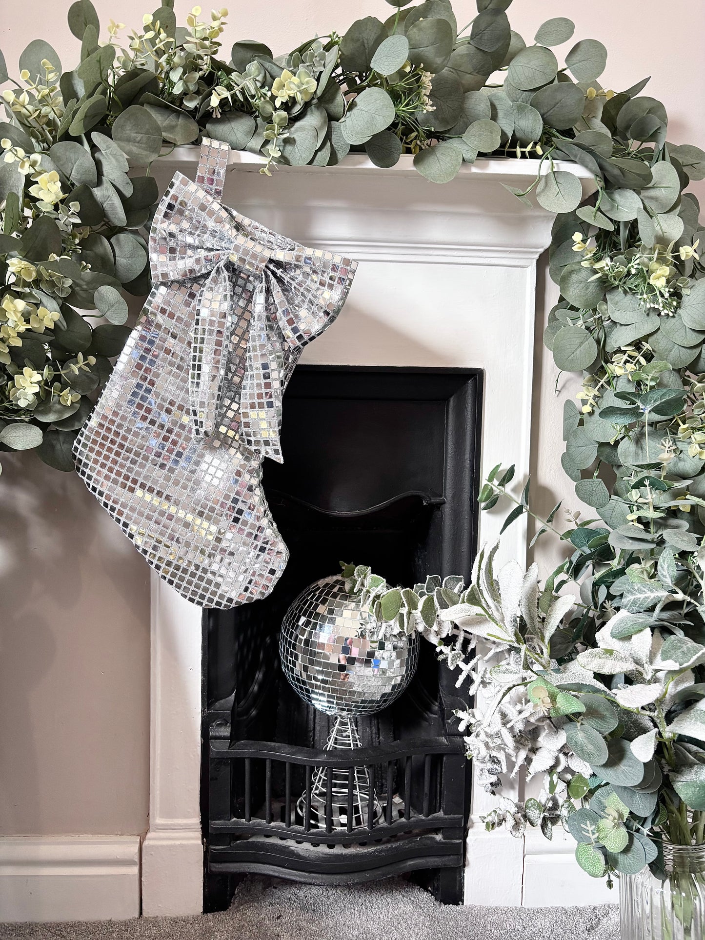 Disco Ball Christmas Stockings