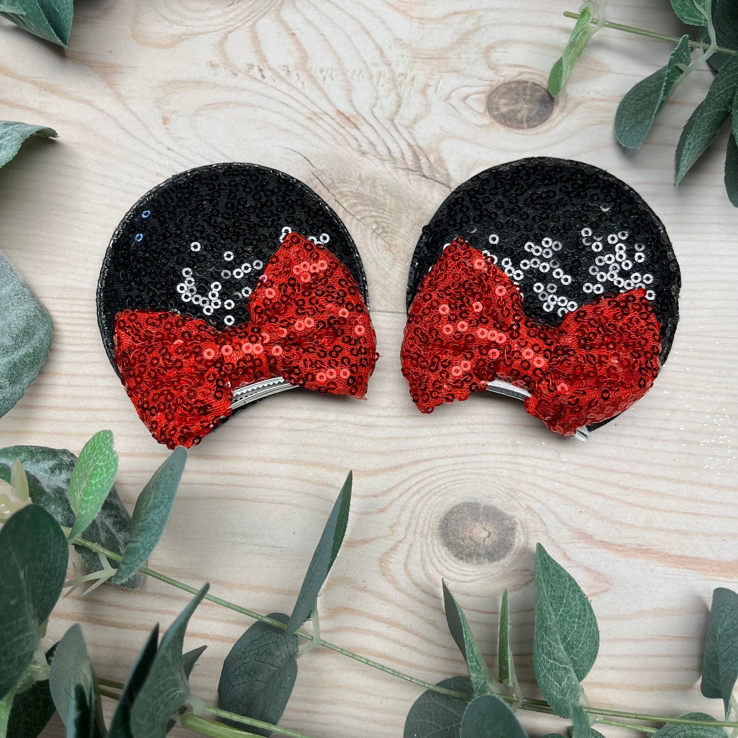 Mouse Ear Hair Clips