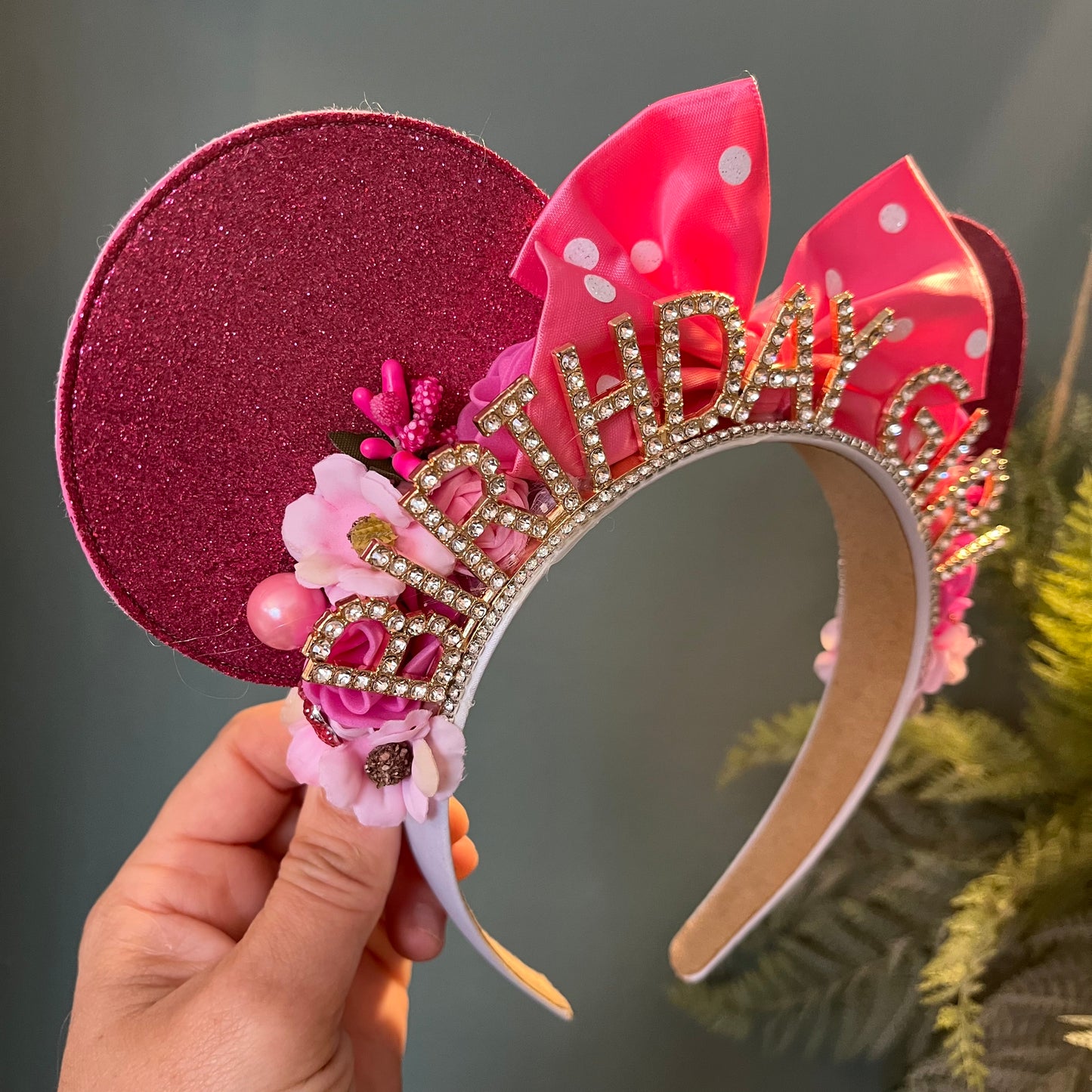 Minnie Mouse Inspired Headband