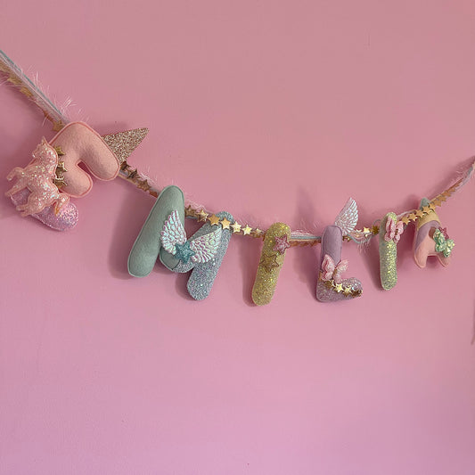 Personalised Unicorn Garland