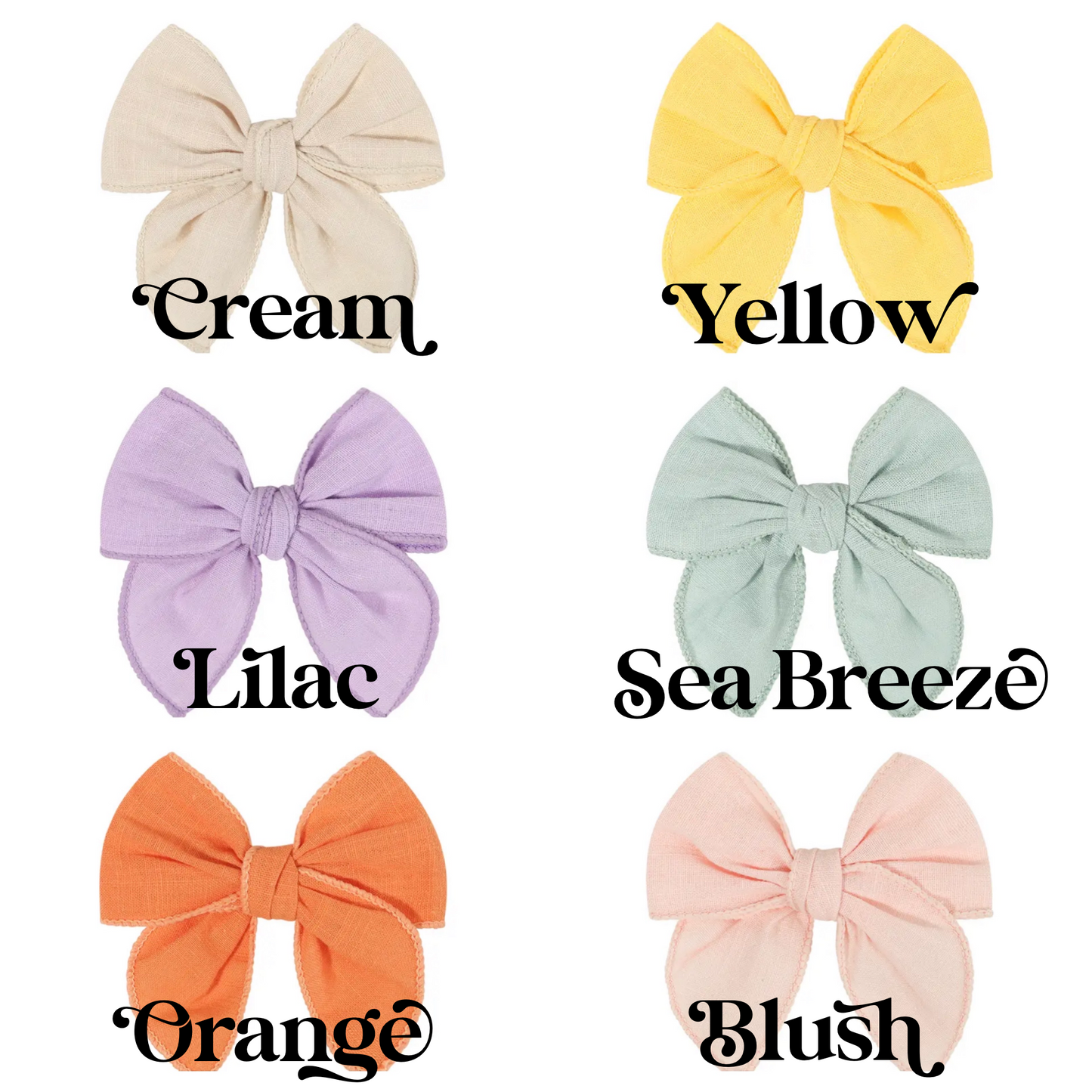 Cotton Shoe Bows