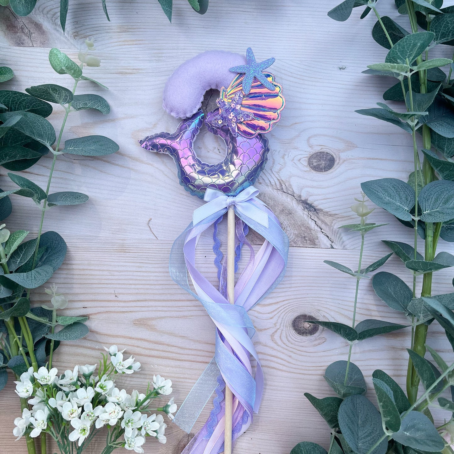 Mermaid Birthday Wand lo o